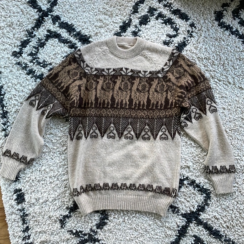 Vintage Alpaca Sweater